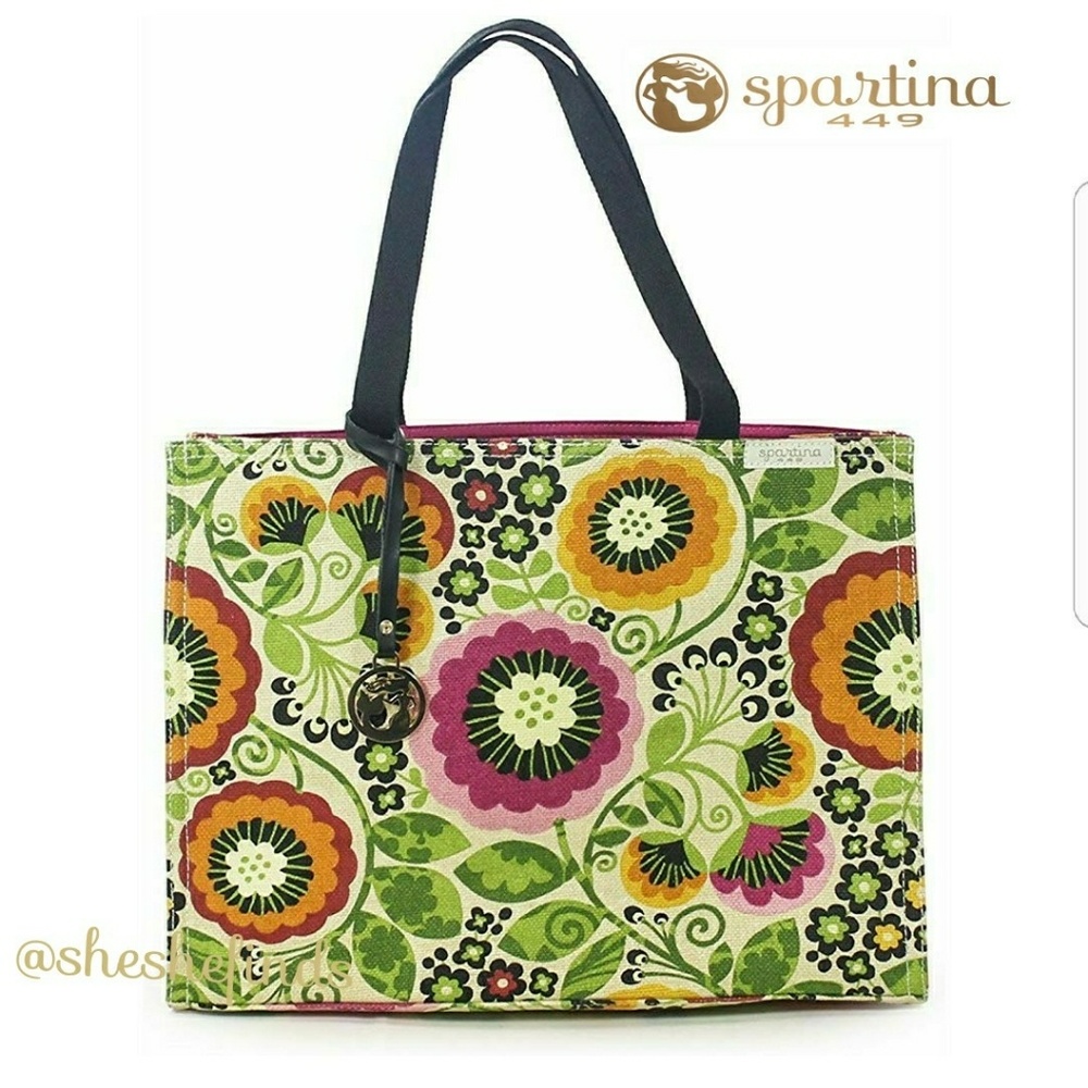 (SOLD) PASSAGE MARKET TOTE BY SPARTINA 449